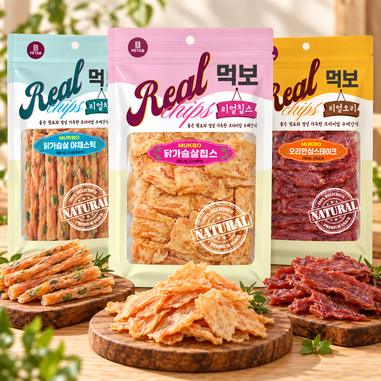 먹보 프리미엄 사사미 간식 시리즈